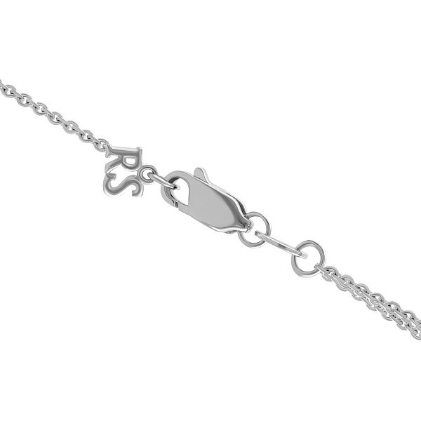 Браслет из белого золота с бриллиантами