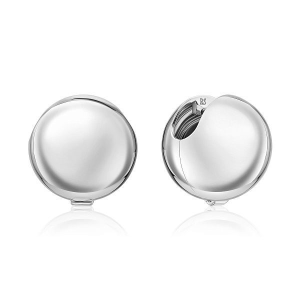 Серьги из белого золота 