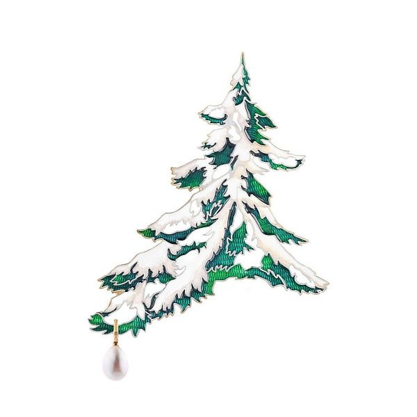 Подвеска из серебра с жемчугом