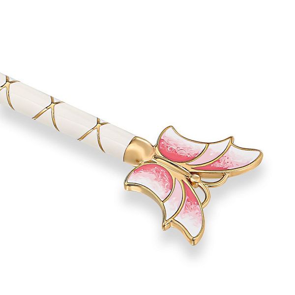 Ложка кофейная «Бабочка» из серебра