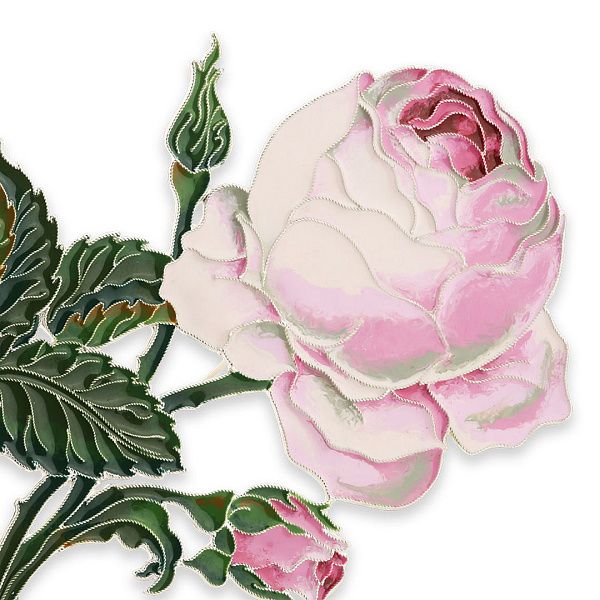 Брошь «Розы Зимнего дворца»