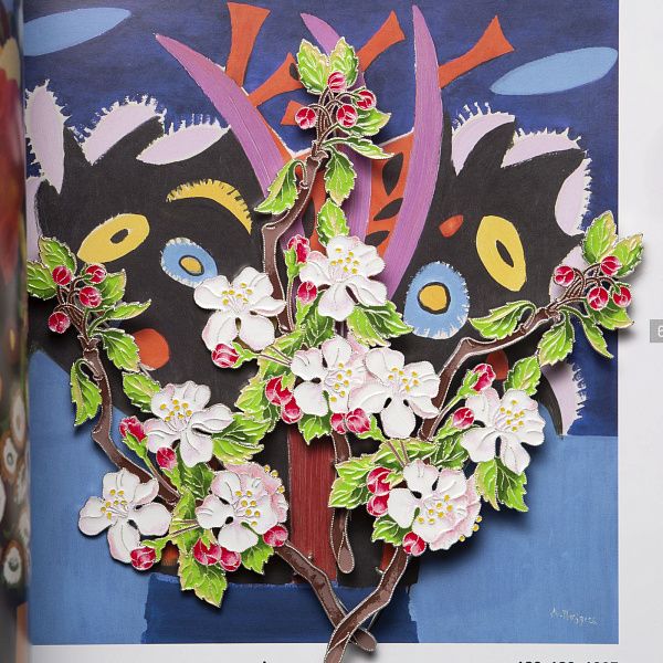 Брошь «Яблоня»