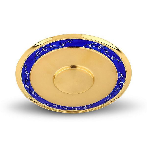 Блюдце «Рыбки» из серебра 