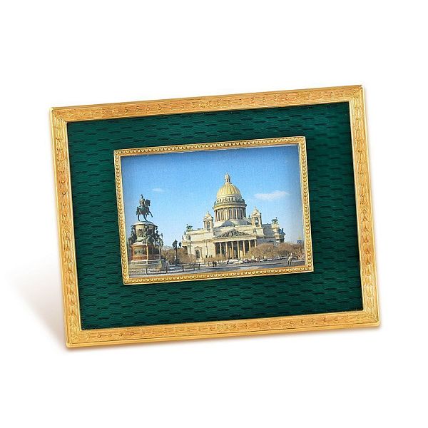 Рамка для фото с деревом и ювелирным стеклом