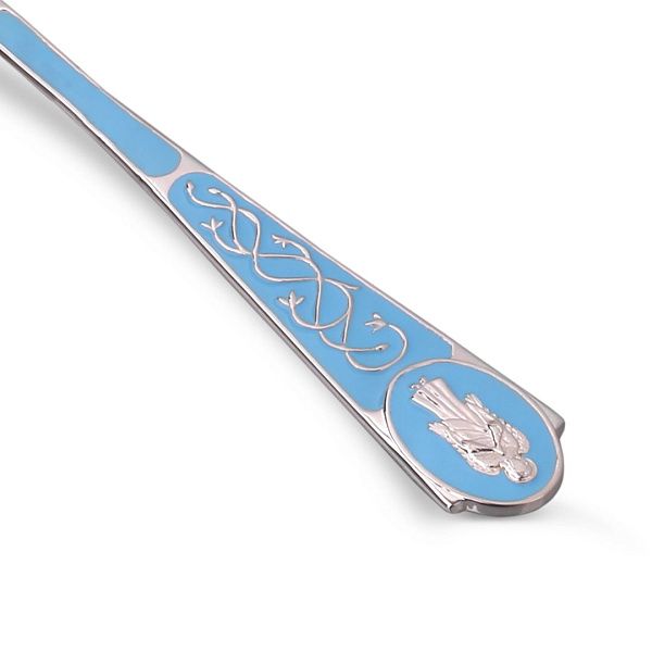 Ложка чайная «Ангел» из серебра 