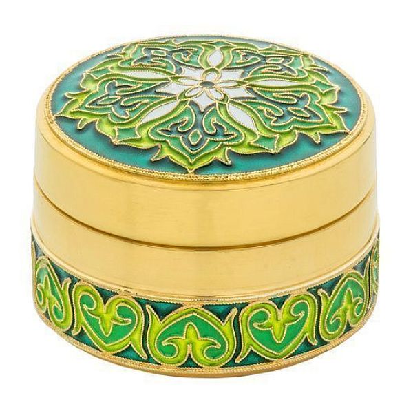 Шкатулка «Весна» из серебра