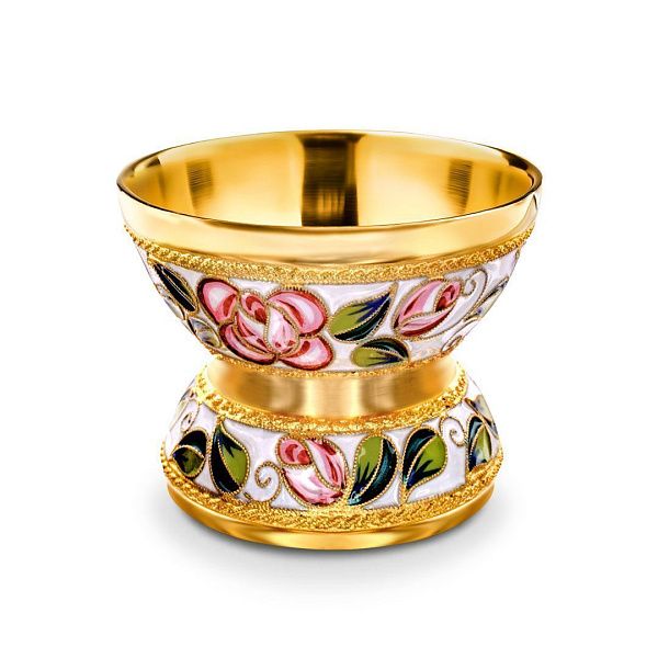 Подставка под ситечко из серебра 