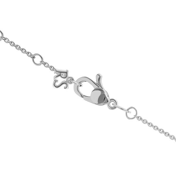 Браслет из белого золота с бриллиантами