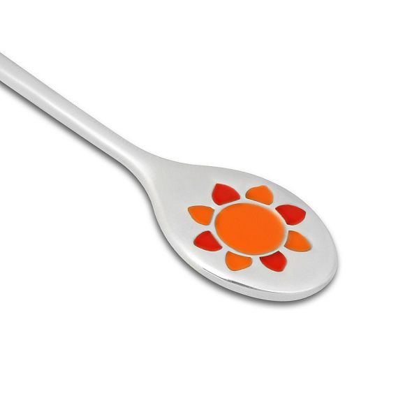 Ложка детская из серебра 