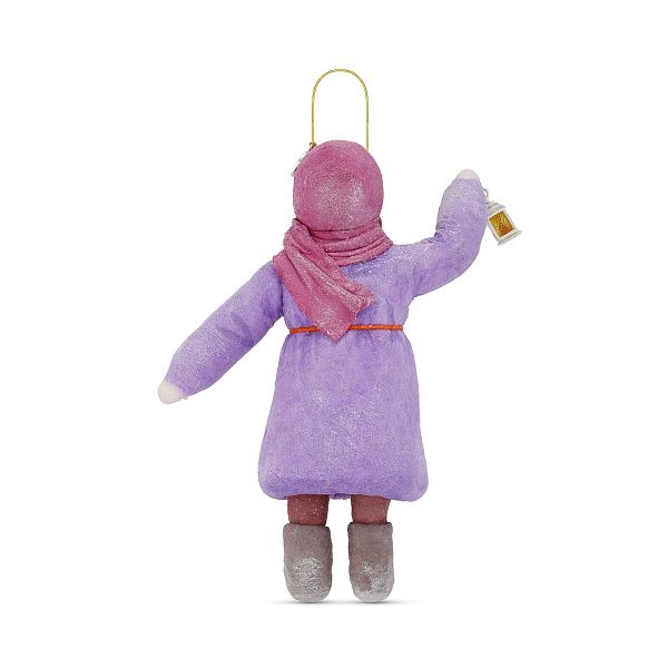 Елочная игрушка «Варя с фонариком»