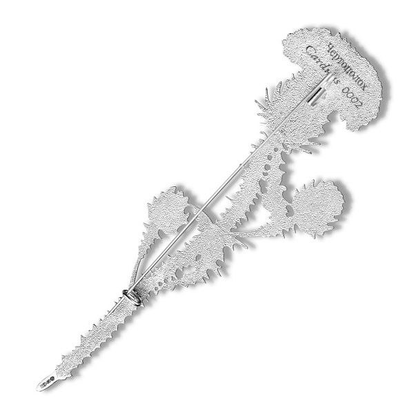 Брошь «Чертополох»