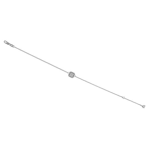 Браслет из белого золота с бриллиантами