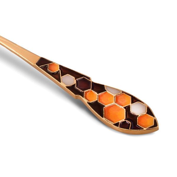 Ложка кофейная из серебра 