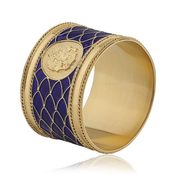 Кольцо для салфеток из серебра 