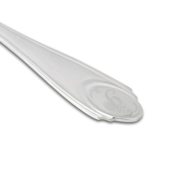 Ложка чайная Ложка чайная с буквой «Ф» из серебра 