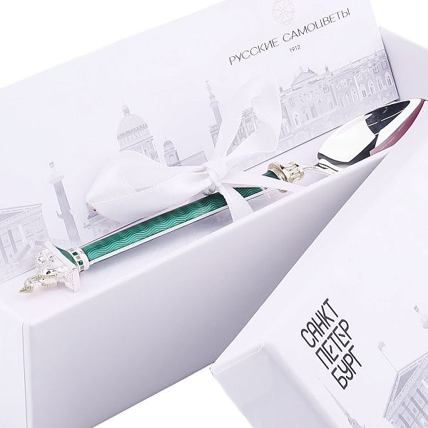 Ложка чайная «Сфинкс» из серебра