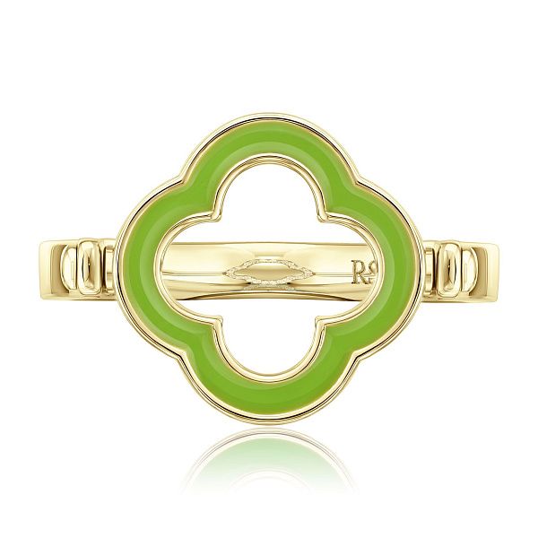 Кольцо из желтого золота с бриллиантами