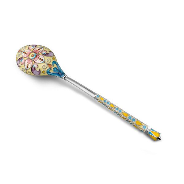 Ложка чайная из серебра 