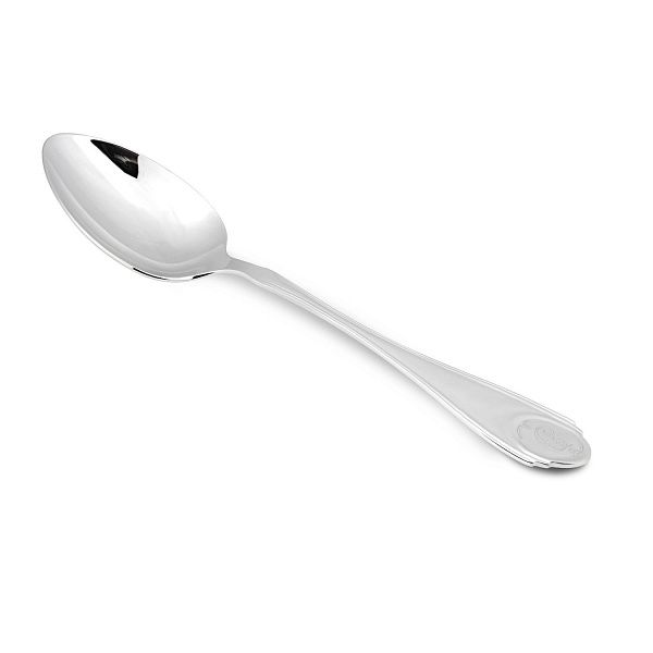 Ложка чайная с буквой «Э» из серебра 