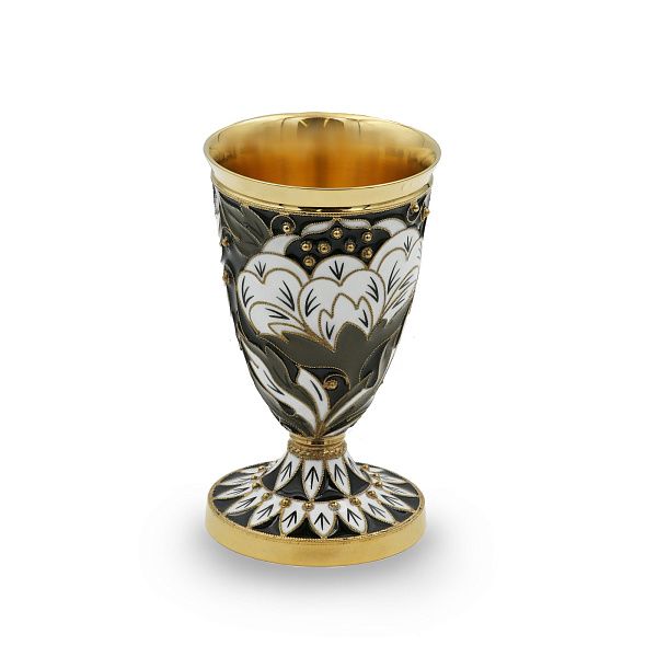 Набор для вина «Пион» из серебра 