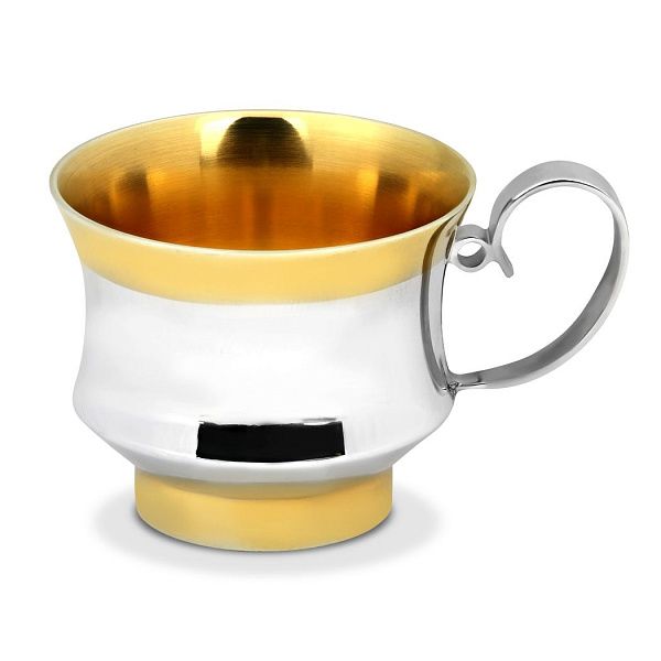 Чашка из серебра 
