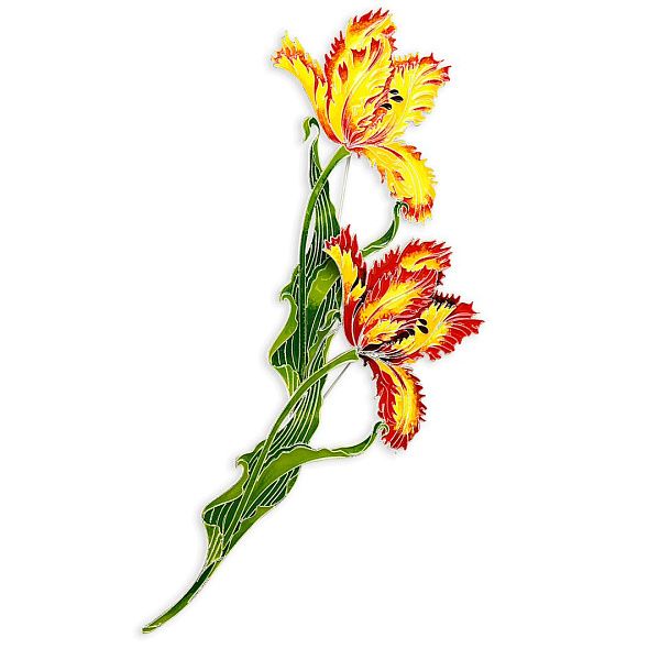 Брошь «Дворцовый тюльпан»