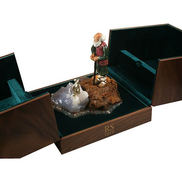 Украшение интерьера «Старик и рыбка»