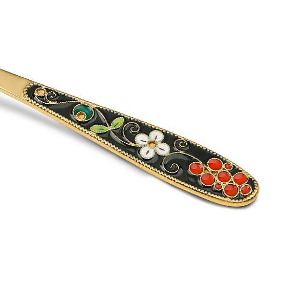 Ложка кофейная из серебра 