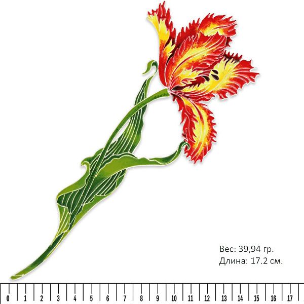 Брошь «Елагинский тюльпан»