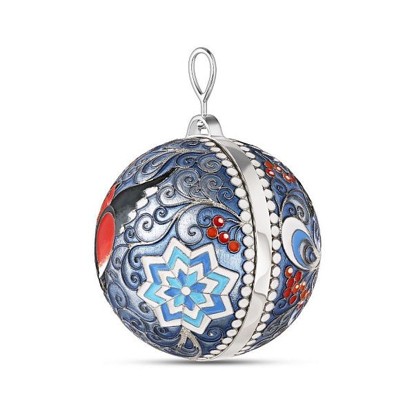 Елочный шар «Снегири»