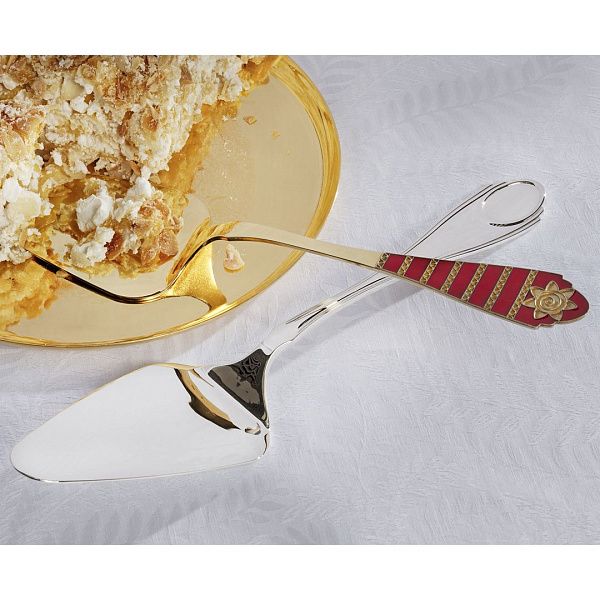 Лопатка кондитерская из серебра 