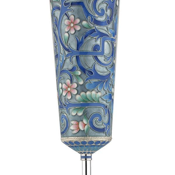 Бокал для шампанского из серебра 