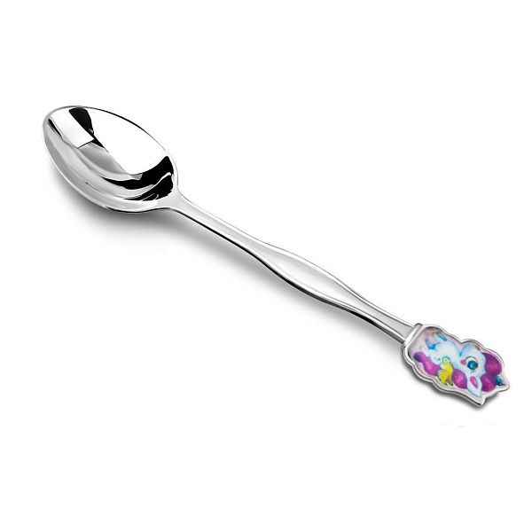 Ложка детская из серебра 