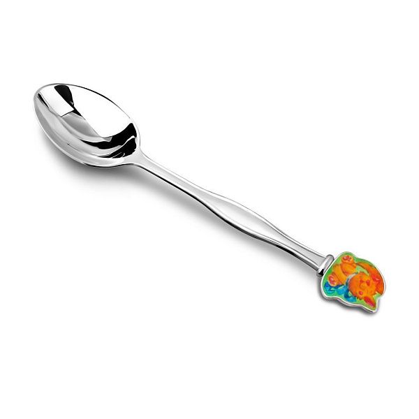Ложка детская из серебра 