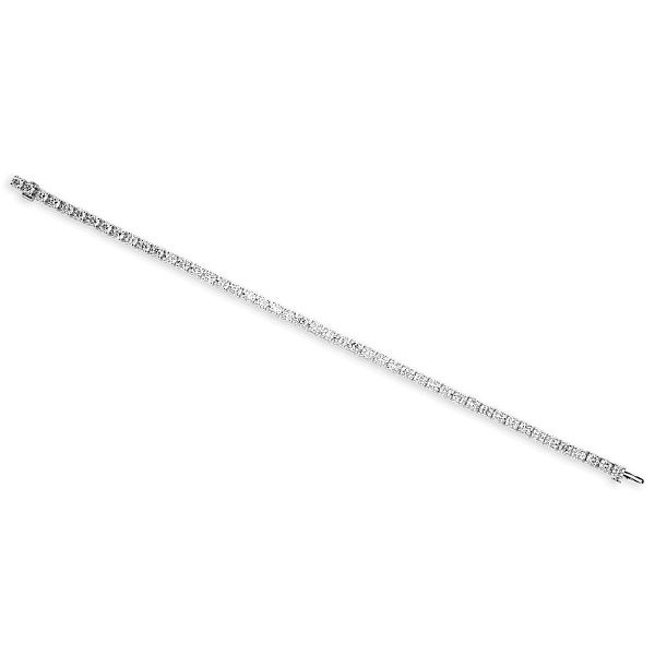 Браслет из белого золота с бриллиантами