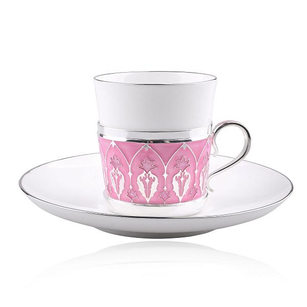 Набор кофейный из серебра