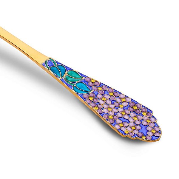 Лопатка кондитерская из серебра 