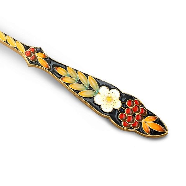 Ложка для варенья из серебра 