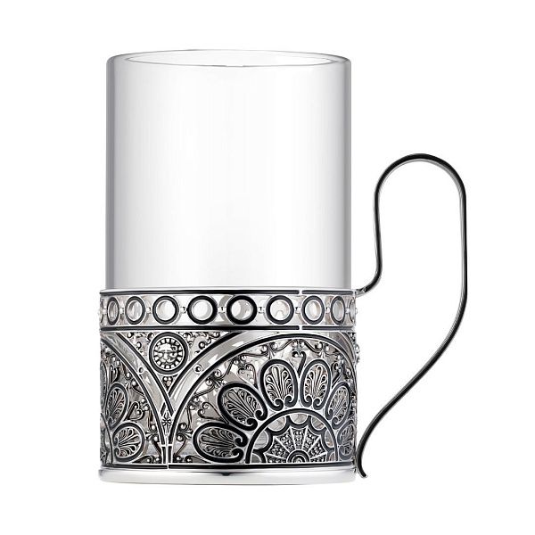 Подстаканник «Певческий мост» из серебра