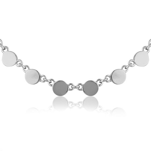 Колье из белого золота 