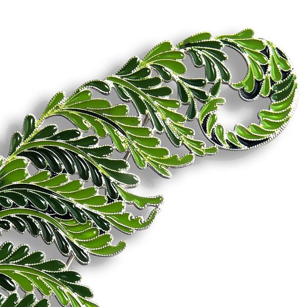 Брошь «Папоротник»