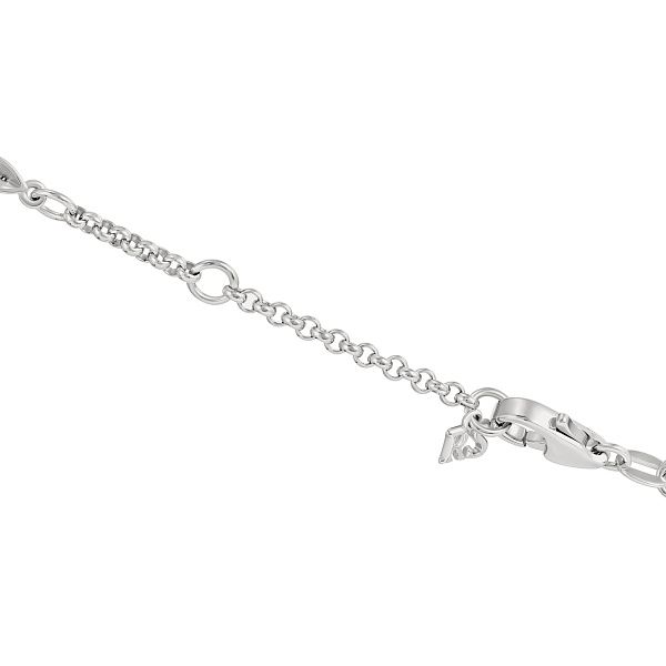 Браслет из белого золота с бриллиантами