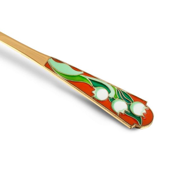 Ложка чайная из серебра