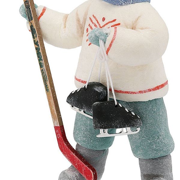 Елочная игрушка «Кирюша-хоккеист»