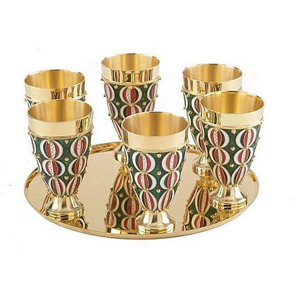 Набор стопок из серебра 