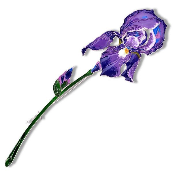 Брошь «Ирис»