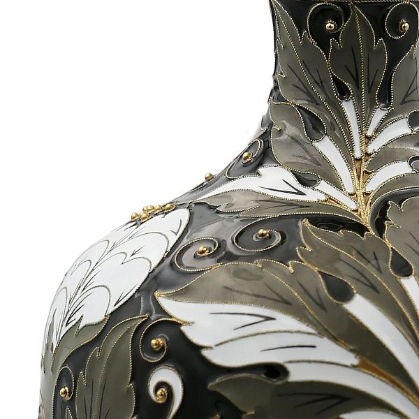 Набор для вина «Пион» из серебра 