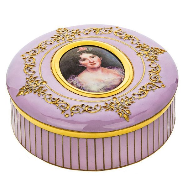 Шкатулка «Жозефина» из серебра