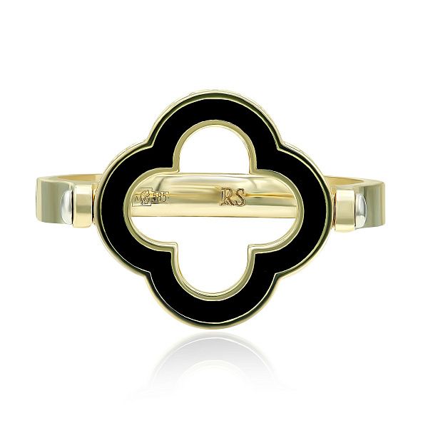 Кольцо из желтого золота с бриллиантами