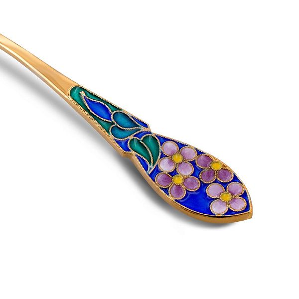 Вилка для лимона из серебра 